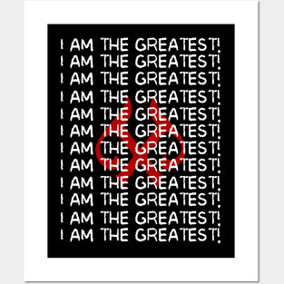 I Am The Greatest - Chalkboard Collection Posters and Art